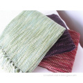 Light Green Acrylic Woven Throw